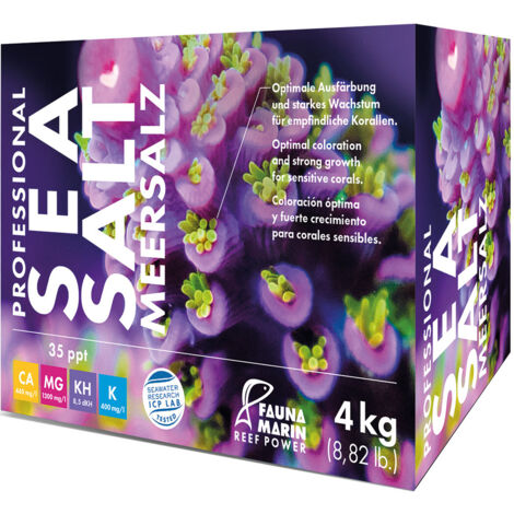 Fauna Marin Sel de Mer Professionnel 4kg - Sól Morska