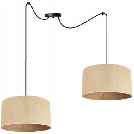 Suspension, lustre, abat-jour, 35 cm, araignée