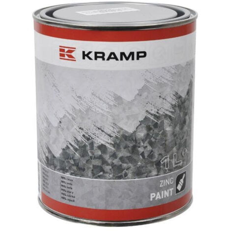 Peinture zinc Kramp, grise 1 L 992008KR (1/4)