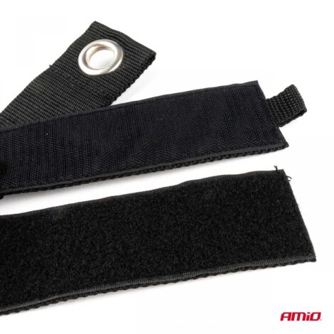 Support Velcro pour fixation au garage, sangle Velcro amio-03284 (1/2)