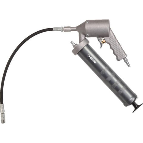 Pistolet graisseur pneumatique HD Groz, 400 g avec tuyau 43324GROZ (1/2)