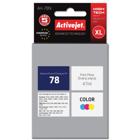 ActiveJet tusz do HP 78 C6578 nouveau AH-78N (1/2)