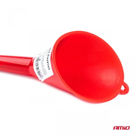 Entonnoir oblique étroit universel petit pour carburant, liquide, eau 29 cm amio-03148 (1/2)