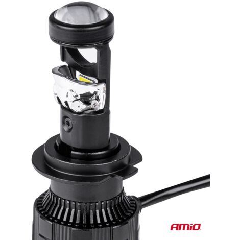 Ampoules LED pour voiture, série PL Lens, lentille H7, 6000K, Canbus amio-03668 (1/5)