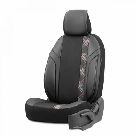 Ensemble de housses de siège auto Oto Horizon 1805 orange 3-ZIP (1/5)