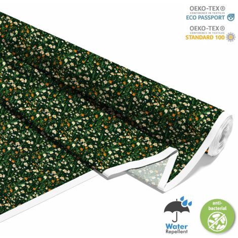 Tissu décoratif d'extérieur Oxford - Motif printemps I DX7474 (1/5)