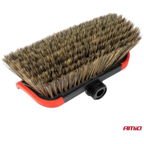 Brosse télescopique à jet d'air pour le lavage de voitures 171-300 cm amio-03957 (1/5)