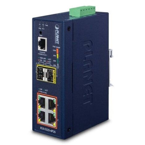 Planet IP40 Industrial L2+/L4 4 ports, IGS-5225-4P2S (1/2)