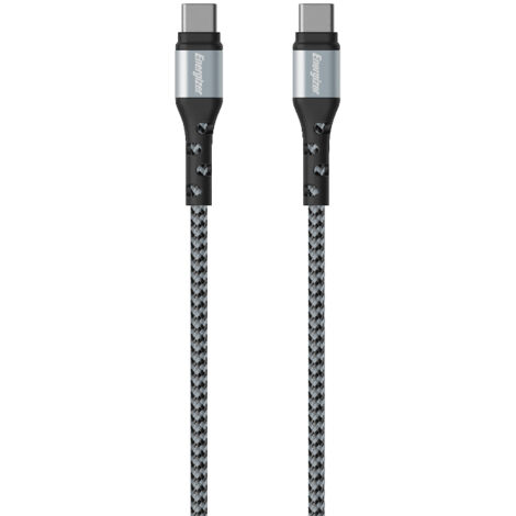 Energizer Ultimate - Câble de connexion USB-C vers USB-C 2 m (Argent) (1/2)