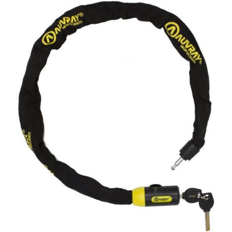 Chaîne Auvray C-bloc 90 avec cadenas - longueur 90 cm, diamètre 6 mm (1/2)