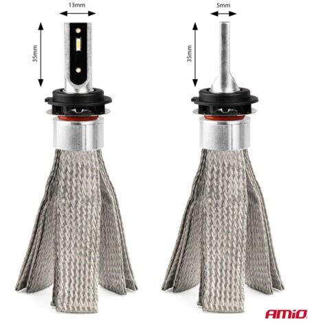 Ampoules LED pour voiture série Flex+ H7-6 12V 24V 6000K Canbus amio-03662 (1/5)