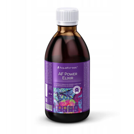 Aquaforest Power Elixir 1000ml : aliment à base d'acides aminés et de coraux.