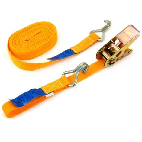 Courroie de transport avec tendeur 500 kg 25 mm 6 m amio-02029 (1/3)