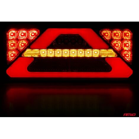Feu arrière combiné à LED RCL-02-L dynamique gauche amio-02364 (1/5)
