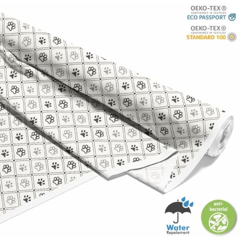 Tissu d'extérieur décoratif Oxford - Motif Patte de Chien 3 I DX008-3 (1/5)