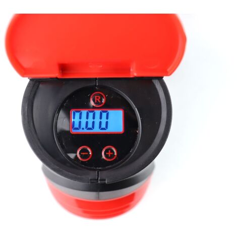 Compresseur automobile numérique à écran LED LCD 12V acomp-16 amio-02641 (1/5)