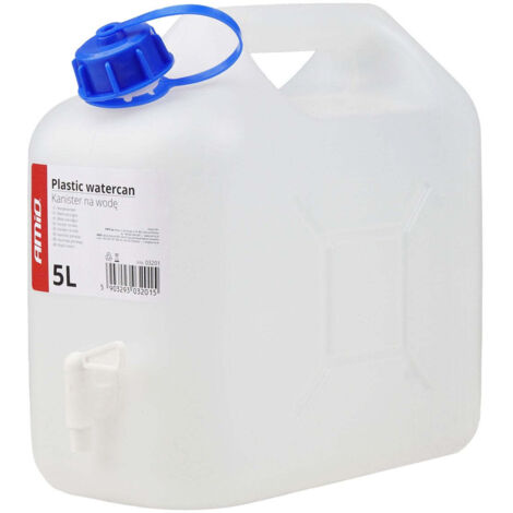 Réservoir d'eau en plastique avec robinet 5L amio-03201 (1/4)