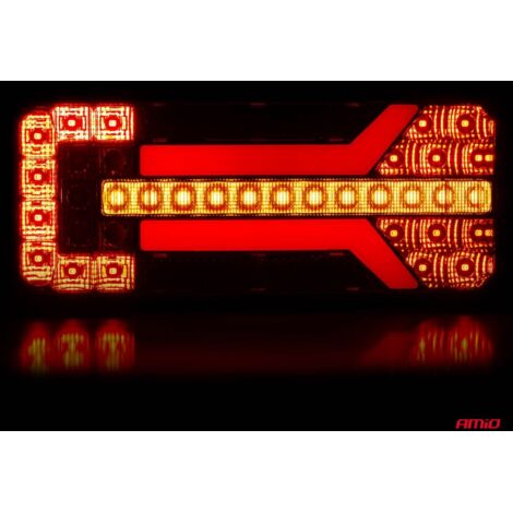 Feu arrière combiné à LED RCL-01-R dynamique droit amio-02473 (1/5)