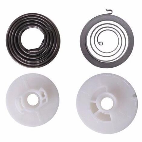 Husqvarna – Roues de démarrage avec ressort de faux 128R 129R – 585530301 – Accessoire pour débroussailleuse – Pour terrains accidentés