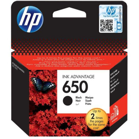 Encre noire HP 650 (1/2)