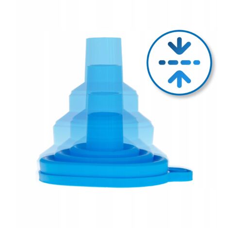 ENTONNOIR EN SILICONE PLIABLE CUISINE ACCORDÉ FLEXIBLE UNIVERSEL (1/5)