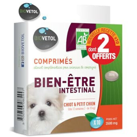 Zolux Comprimés Bien-Être Intestinal Chiots & Petits Chiens (1/5)