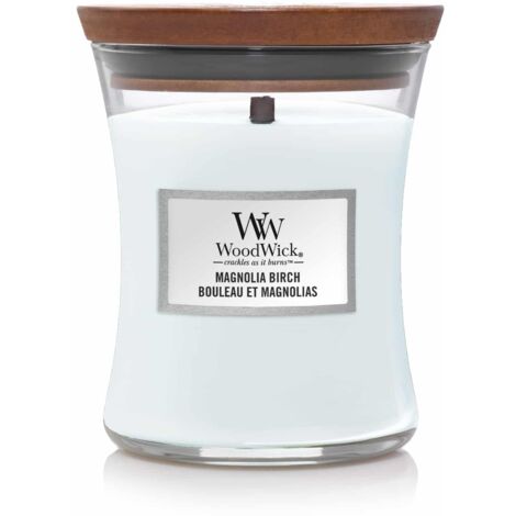BOUGIE MOYENNE POT SABLIER BOULEAU EMAGNOLIA (1/2)