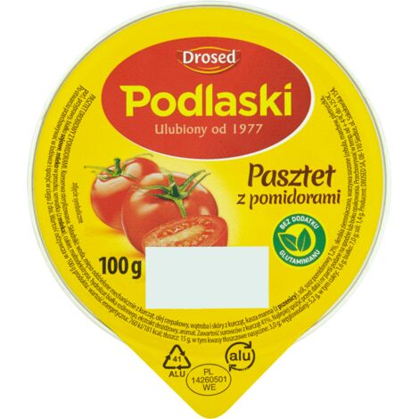 Pâté Podlasie drosé-100G tomate /15