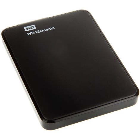 Disque dur externe Western Digital WD 1 To 2,5" USB, WDBUZG0010BBK-eesn (1/3)