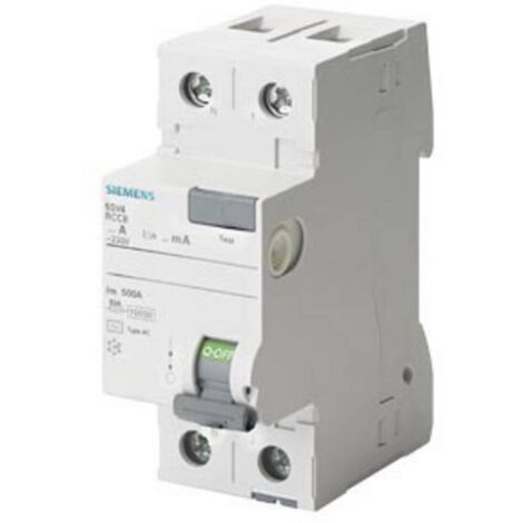 Interrupteur différentiel Siemens 5sv4314-0kl 40A 30mA (1/2)