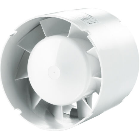 Ventilateur de gaine 150 mm 230 V 30 W 305 m³/h 40 dB à flux mixte, blanc standard, 150VKO1 (1/4)