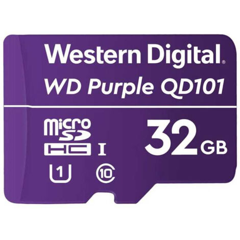 Carte microSD Western Digital wd purple sc qd101 32 Go endurance (1/2)