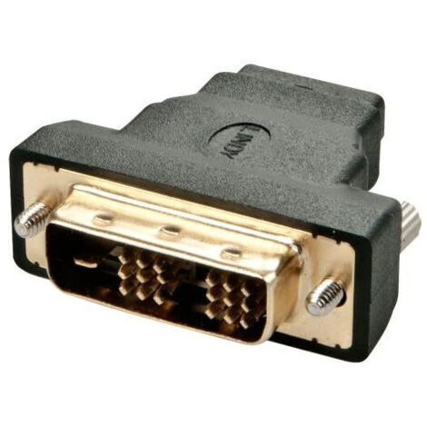 Adaptateur Lindy HDMI femelle vers DVI-D mâle, 41228 (1/2)