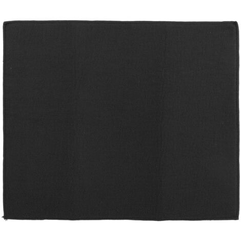 Tapis égouttoir à vaisselle en microfibre noir 48x40 cm (1/5)