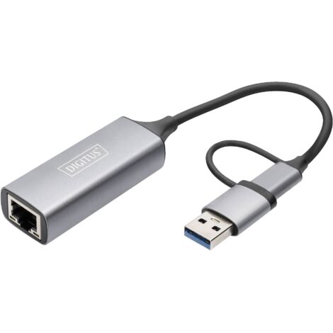 DN-3028 Adaptateur Ethernet USB 3.0/USB-C 3.1 vers 2,5G (1/2)