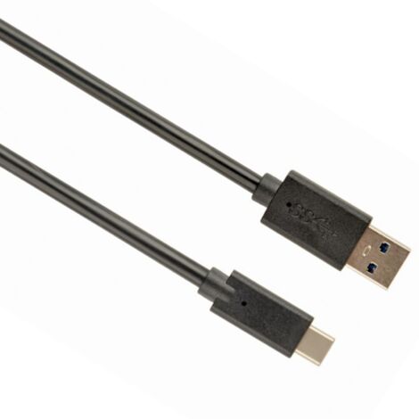 Cablexpert Câble USB-C Mâle 9 broches USB Type A Mâle Noir 24 broches USB-C 1 m (1/5)