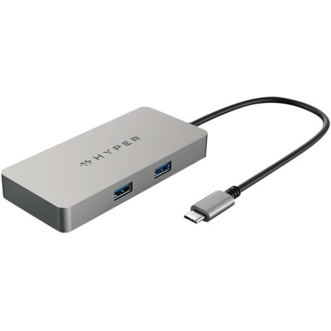 Hub HyperDrive wwcb 5-en-1  1 port Ethernet LAN (RJ-45)  1 port HDMI (1/5)
