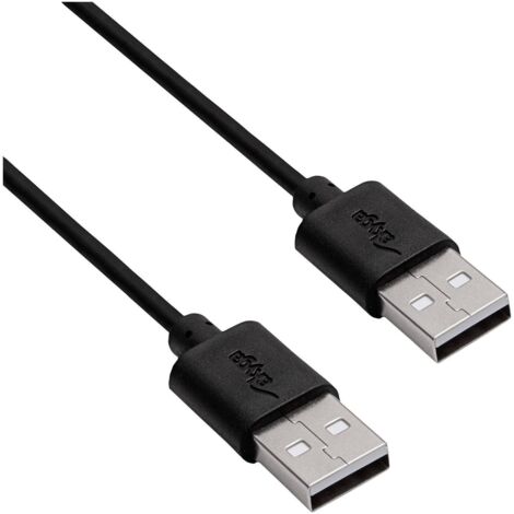 Akyga Câble USB USB-A mâle, USB-A mâle 1.80 m noir AK-USB-11 C832432 (1/2)