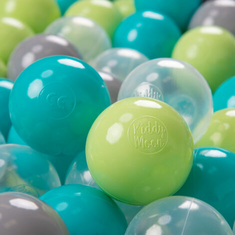 Ballons KiddyMoon pour piscine sèche, en polyéthylène, un ensemble de ballons pour jouer à la maison (1/5)