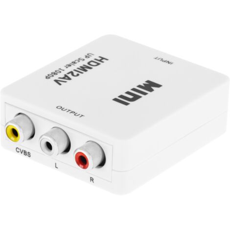 Convertisseur de signal HDMI - RCA+CVB (1/2)
