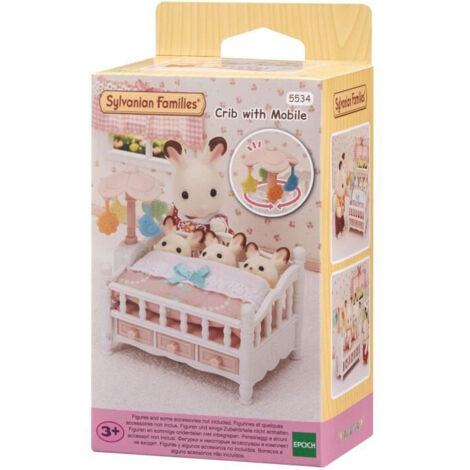 Berceau Sylvanian avec mobile 05534 (1/4)