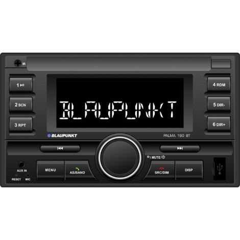Blaupunkt PALMA 190 BT Autoradio 2 DIN kit mains libres bluetooth Q914792 (1/5)