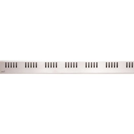 Alcadrain Grilles - Grille pour caniveau de douche linéaire 85 cm, inox brillant DREAM-850L (1/3)