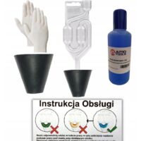 Testeur de fuites de joint de culasse CO2 – Adaptateur conique 25-55mm – 100ml liquide pour 50 tests – Efficacité 99,9%