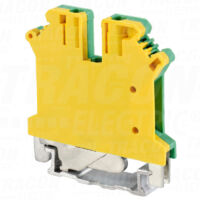 Borne de protection pour rail, à vis, jaune-vert 0,2-2,5 mm², 32 A ZUG