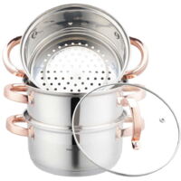 Lot de 4 marmites vapeur 18 cm KLAUSBERG KB-7726