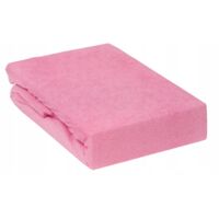 Drap éponge 160x80 rose