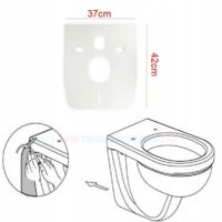 TAPIS INSONORISANT POUR TOILETTES COMPATIBLE Geberit/Grohe