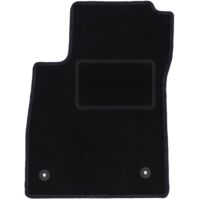 Tapis de sol conducteur en velours pour : Opel Mokka X crossover (2016-) noir