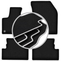 Tapis de voiture CARLUX-SILVER pour : Peugeot 5008 II crossover (2017-)